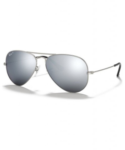 Polarized Sunglasses RB3025 AVIATOR MIRROR SILVER $21.30 Unisex