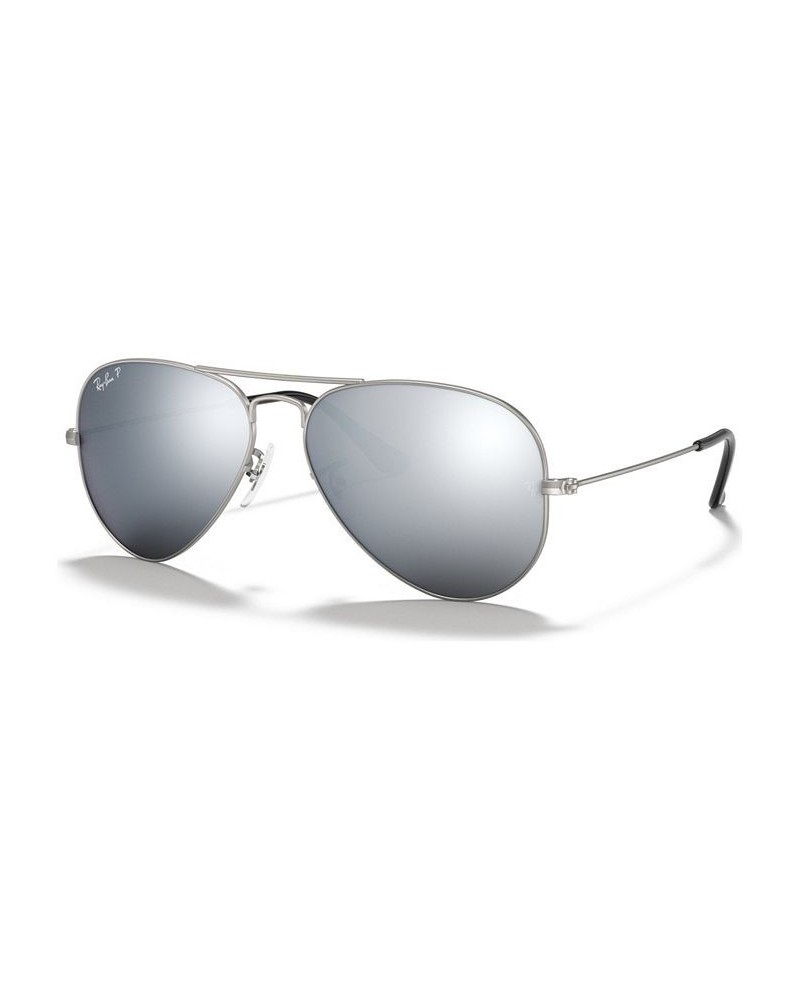 Polarized Sunglasses RB3025 AVIATOR MIRROR SILVER $21.30 Unisex