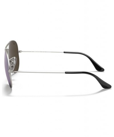 Polarized Sunglasses RB3025 AVIATOR MIRROR SILVER $21.30 Unisex