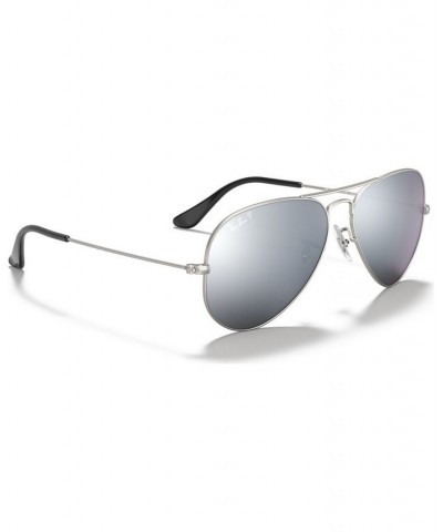 Polarized Sunglasses RB3025 AVIATOR MIRROR SILVER $21.30 Unisex