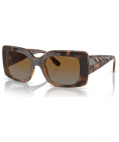 Women's Polarized Sunglasses VO5481S Top Havana/Brown $24.48 Womens