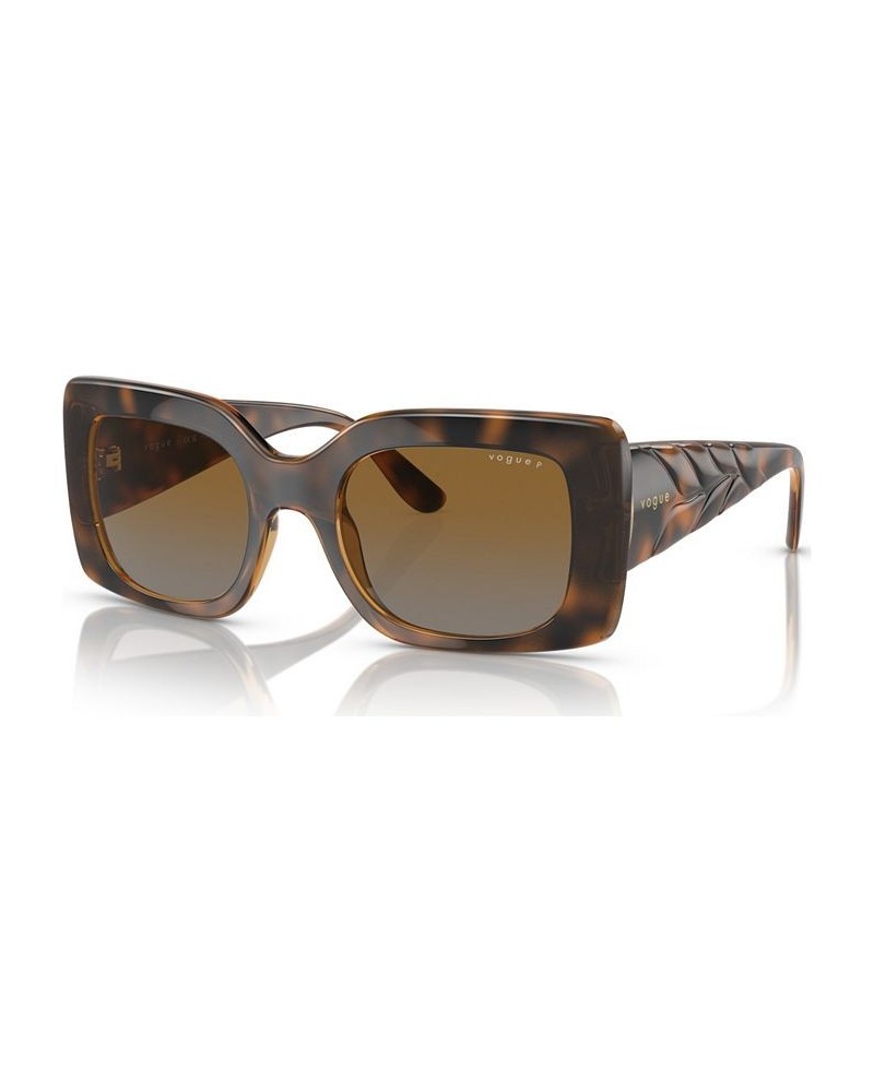 Women's Polarized Sunglasses VO5481S Top Havana/Brown $24.48 Womens