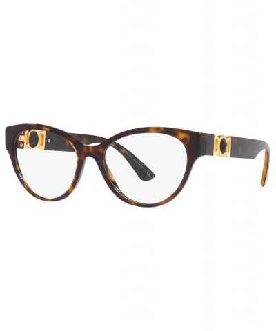 Women's Round Eyeglasses VE3313 Brown Gradient Beige $67.92 Womens