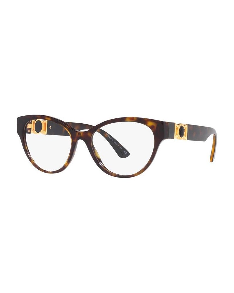 Women's Round Eyeglasses VE3313 Brown Gradient Beige $67.92 Womens