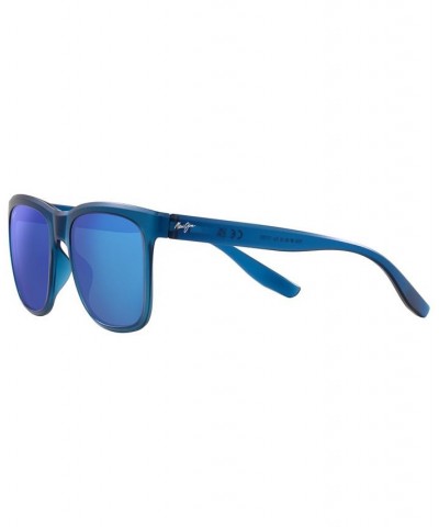 Unisex Polarized Sunglasses MJ00069155-Z 55 Blue Matte $19.90 Unisex