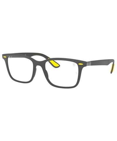 Scuderia Ferrari RX7144M Men's Square Eyeglasses Matte Black $30.36 Mens