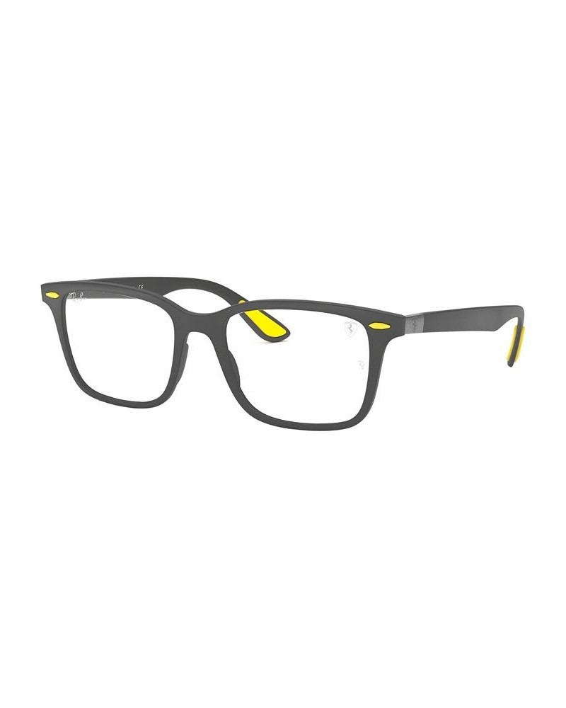 Scuderia Ferrari RX7144M Men's Square Eyeglasses Matte Black $30.36 Mens