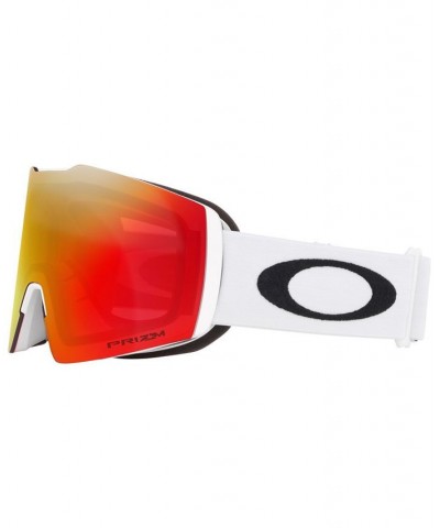 Unisex Fall Line L Snow Goggles OO7099-07 Matte White $34.56 Unisex