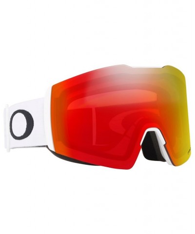 Unisex Fall Line L Snow Goggles OO7099-07 Matte White $34.56 Unisex