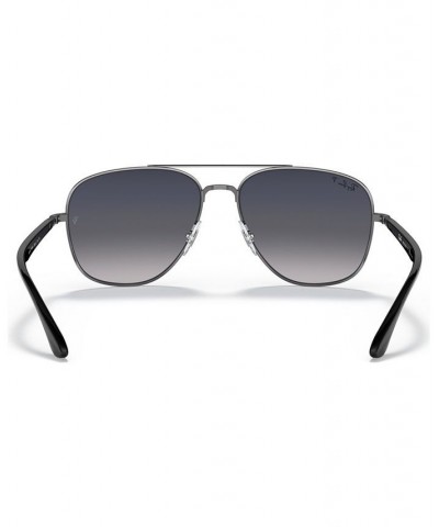 Unisex Polarized Sunglasses RB3683 56 Gunmetal $48.24 Unisex