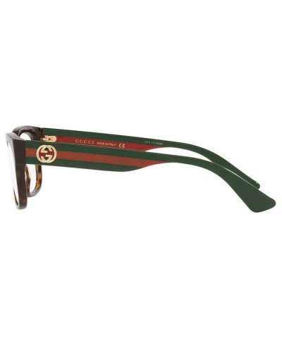 GG0278O Women's Rectangle Eyeglasses Brown $126.15 Womens