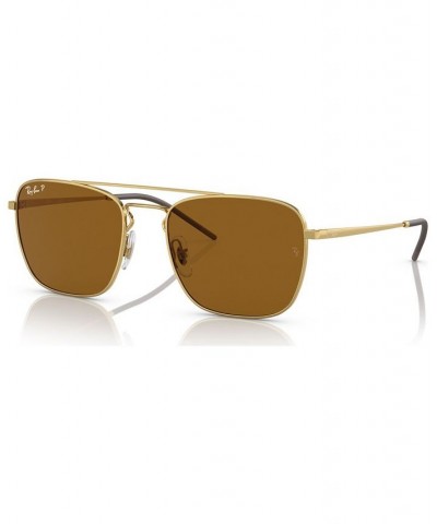 Men's Polarized Sunglasses RB358855-P Silver-Tone $33.48 Mens