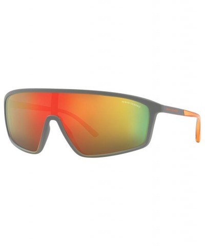 Men's Sunglasses AX4119S 37 Matte Gray $18.72 Mens