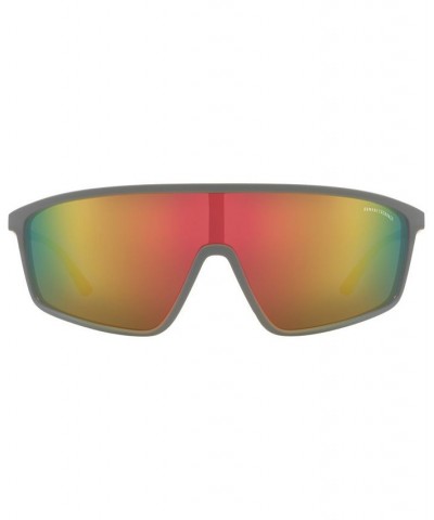 Men's Sunglasses AX4119S 37 Matte Gray $18.72 Mens