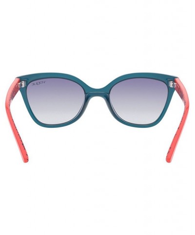 Sunglasses VJ2001 45 OPAL BLUE/CLEAR GRAD LT BLUE MIRROR SILV $11.00 Unisex