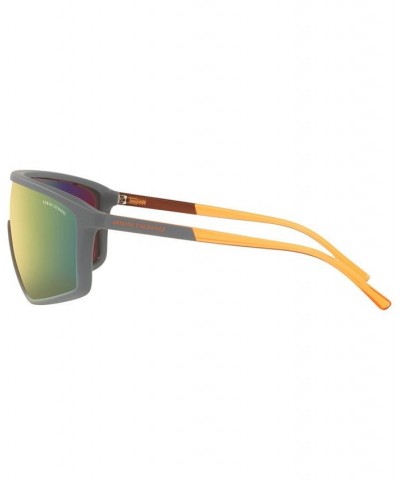 Men's Sunglasses AX4119S 37 Matte Gray $18.72 Mens