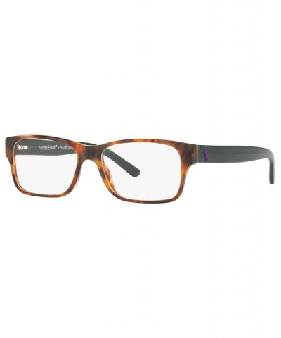 PH2117 Men's Rectangle Eyeglasses Shiny Hava $41.17 Mens