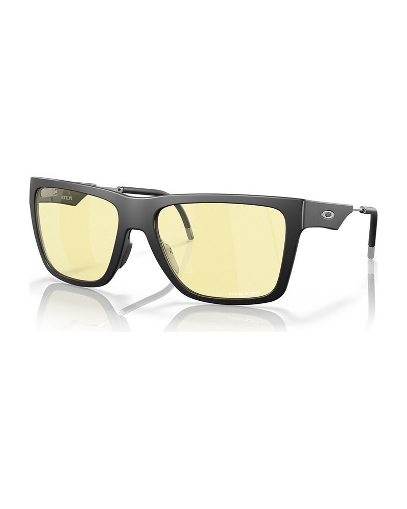 NXTLVL Gaming Collection Men's Sunglasses OO9249-0158 Satin Black $36.80 Mens