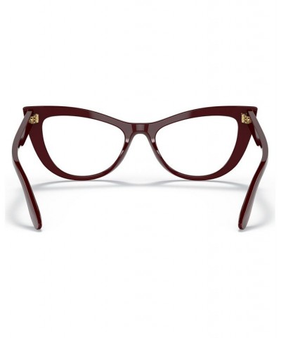 DG3354 Women's Cat Eye Eyeglasses Bordeaux $63.00 Womens