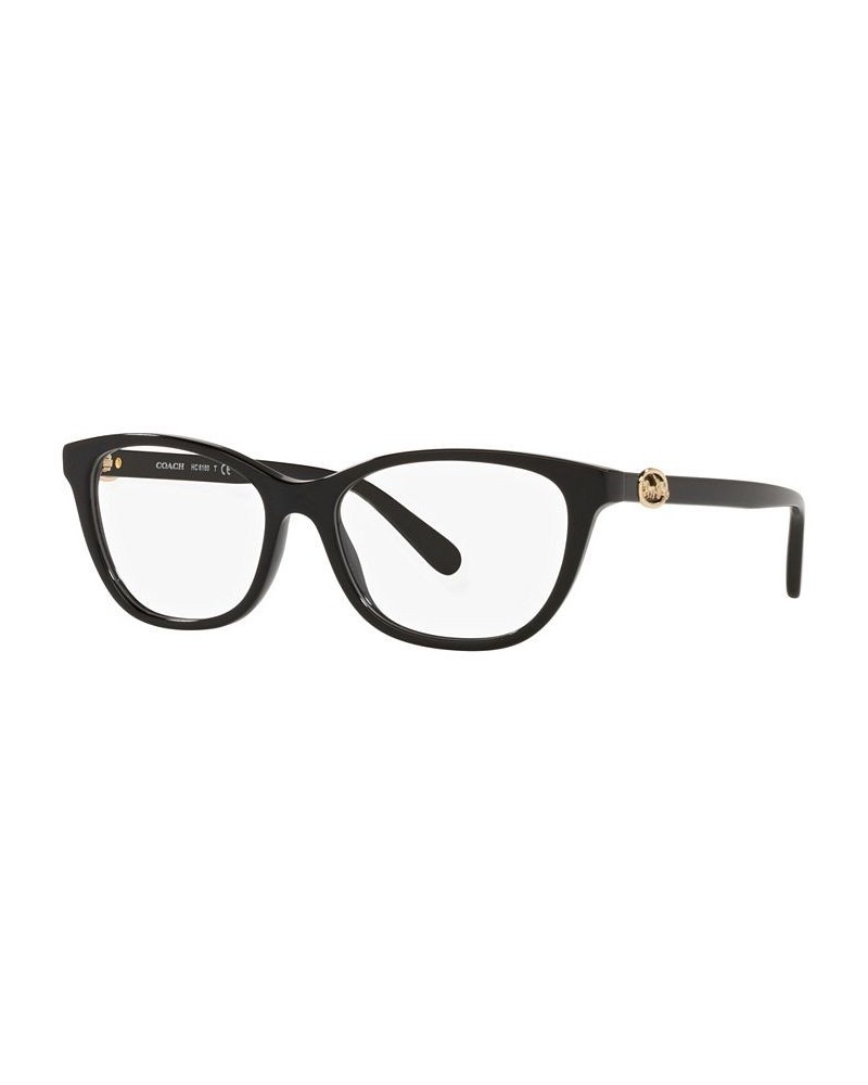 HC6180F Women's Rectangle Low Bridge Fit Eyeglasses Dark Tortoise $33.32 Womens