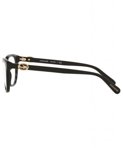 HC6180F Women's Rectangle Low Bridge Fit Eyeglasses Dark Tortoise $33.32 Womens