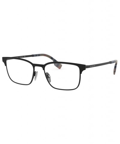 BE1332 Men's Rectangle Eyeglasses Rubber Bla $21.28 Mens