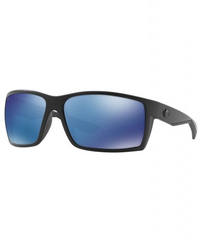 Polarized Sunglasses REEFTON 64 BLACK BLACK/BLUE MIRROR $27.69 Unisex