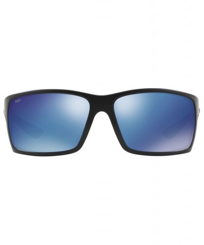 Polarized Sunglasses REEFTON 64 BLACK BLACK/BLUE MIRROR $27.69 Unisex