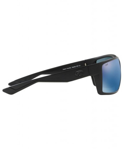 Polarized Sunglasses REEFTON 64 BLACK BLACK/BLUE MIRROR $27.69 Unisex