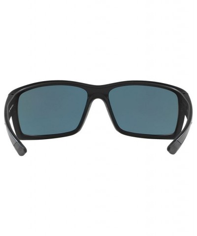 Polarized Sunglasses REEFTON 64 BLACK BLACK/BLUE MIRROR $27.69 Unisex