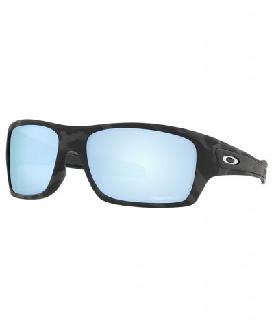 Men's Turbine Polarized Sunglasses OO9263 63 MATTE BLACK CAMO/PRIZM DEEP WATER POLARIZED $44.46 Mens