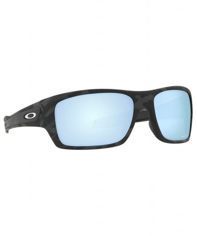 Men's Turbine Polarized Sunglasses OO9263 63 MATTE BLACK CAMO/PRIZM DEEP WATER POLARIZED $44.46 Mens