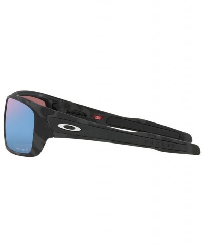 Men's Turbine Polarized Sunglasses OO9263 63 MATTE BLACK CAMO/PRIZM DEEP WATER POLARIZED $44.46 Mens