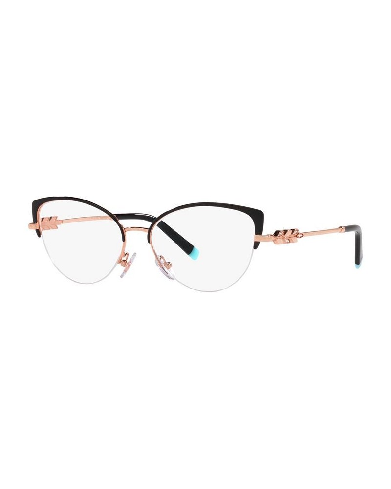 TF1145B Women's Cat Eye Eyeglasses Brown on Pale Gold Tone $113.68 Womens