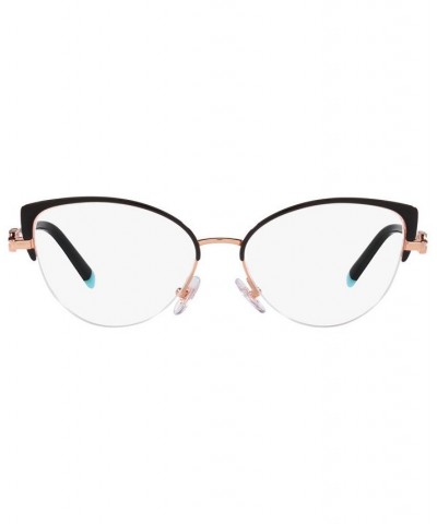 TF1145B Women's Cat Eye Eyeglasses Brown on Pale Gold Tone $113.68 Womens