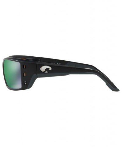 Polarized Sunglasses PERMIT 62 BLACK MATTE/GREEN MIRROR $68.25 Unisex