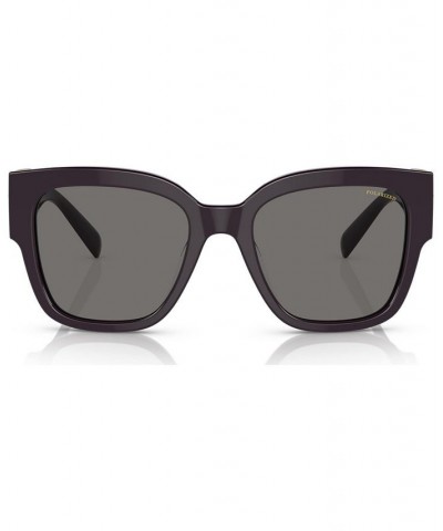 Women's Polarized Sunglasses VE4437U54-P Bordeaux $74.80 Womens