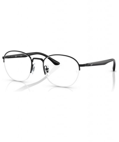 Unisex Square Eyeglasses RX648752-O Black $38.18 Unisex