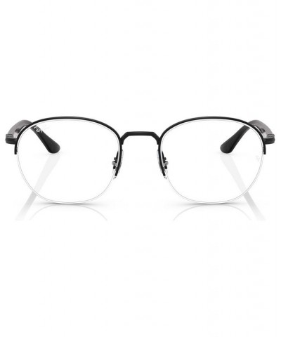 Unisex Square Eyeglasses RX648752-O Black $38.18 Unisex