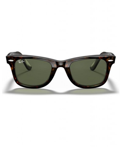 Unisex Low Bridge Fit Sunglasses RB2140F ORIGINAL WAYFARER CLASSIC 52 Tortoise $45.64 Unisex