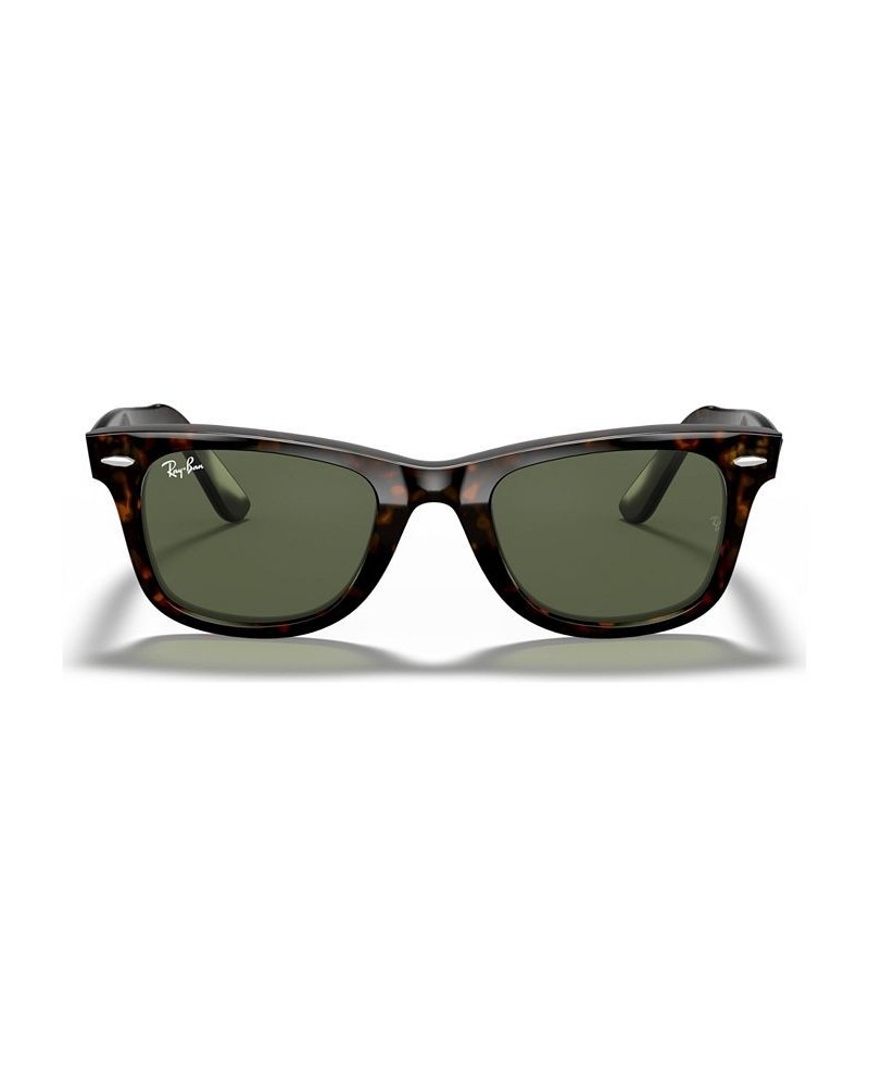 Unisex Low Bridge Fit Sunglasses RB2140F ORIGINAL WAYFARER CLASSIC 52 Tortoise $45.64 Unisex