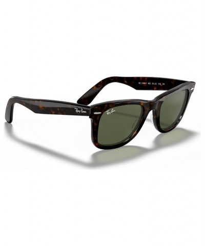 Unisex Low Bridge Fit Sunglasses RB2140F ORIGINAL WAYFARER CLASSIC 52 Tortoise $45.64 Unisex