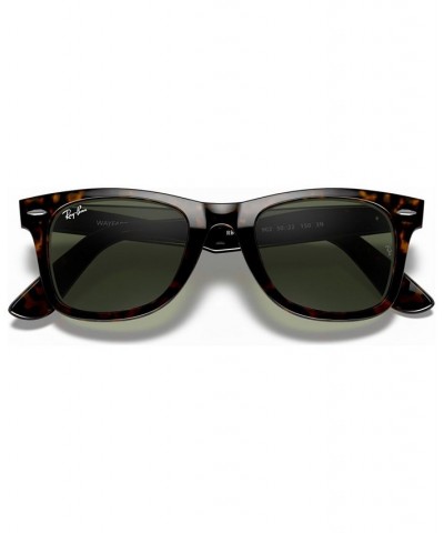 Unisex Low Bridge Fit Sunglasses RB2140F ORIGINAL WAYFARER CLASSIC 52 Tortoise $45.64 Unisex