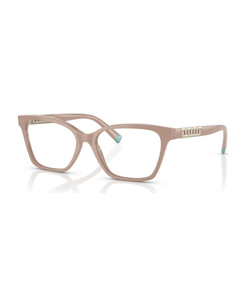 Women's Pillow Eyeglasses TF222852-O Solid Nude $87.86 Womens