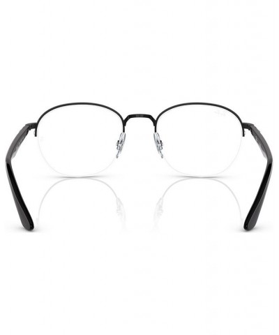 Unisex Square Eyeglasses RX648752-O Black $38.18 Unisex