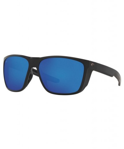 FERG XL Polarized Sunglasses 6S9012 62 11 MATTE BLACK/BLUE MIRROR 580G $29.40 Unisex