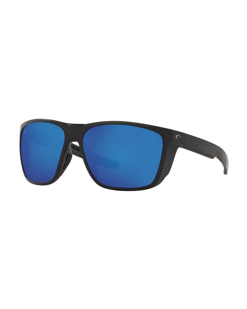 FERG XL Polarized Sunglasses 6S9012 62 11 MATTE BLACK/BLUE MIRROR 580G $29.40 Unisex