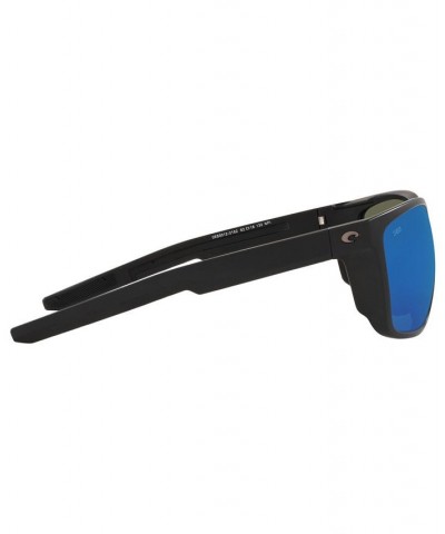 FERG XL Polarized Sunglasses 6S9012 62 11 MATTE BLACK/BLUE MIRROR 580G $29.40 Unisex