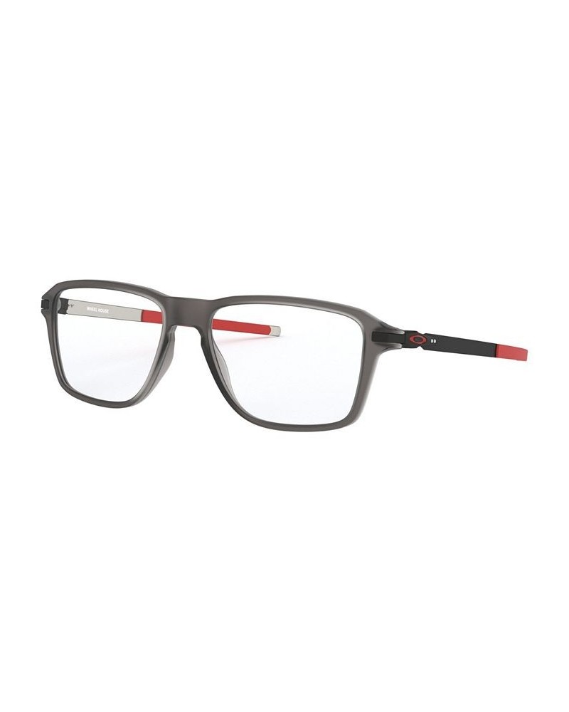 OX8166 Men's Square Eyeglasses Gray $54.08 Mens