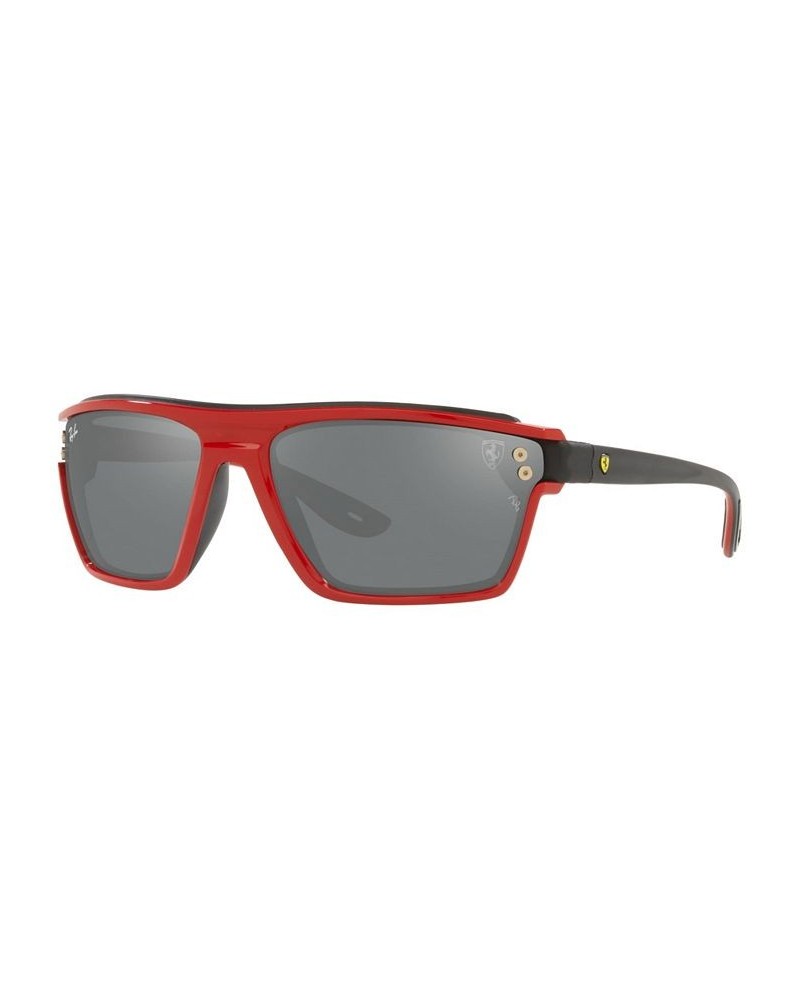 RB4370M Scuderia Ferrari Collection 64 Unisex Sunglasses Red $23.10 Unisex